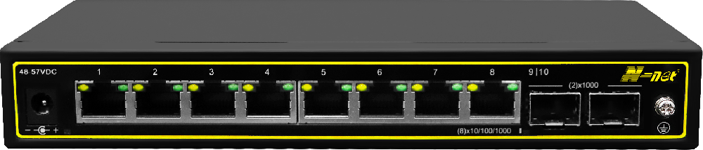 千兆2光8電POE/NC2082SPG