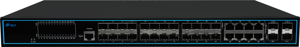 24口全光三層網(wǎng)管核心交換機(jī)/NC5244TSGM3